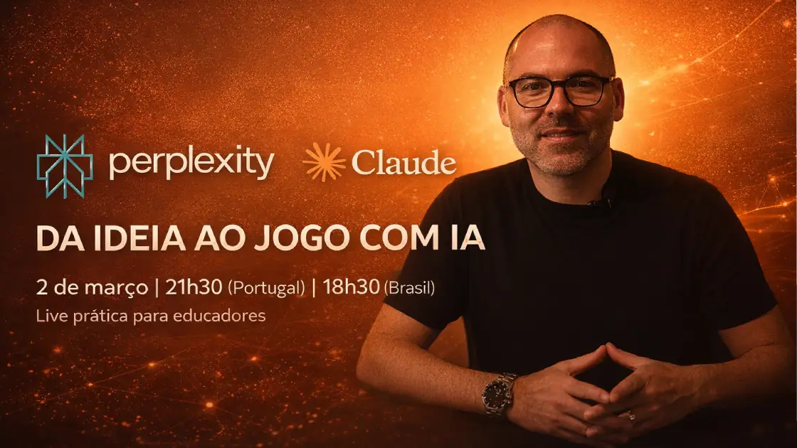 Live gratuita – Como criar um jogo educativo com Inteligência Artificial